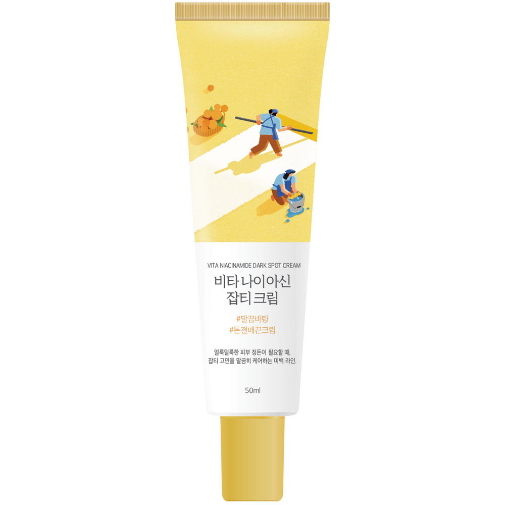 Освітлювальний крем з вітаміном C та ніацинамідом ROUND LAB Vita Niacinamide Dark Spot Cream 50 ml