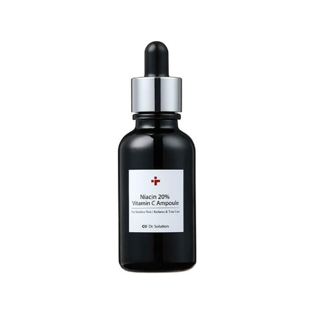 Ампула з ніацинамідом 20% та вітаміном C CU Skin Dr. Solution Niacin 20% Vitamin C Ampoule