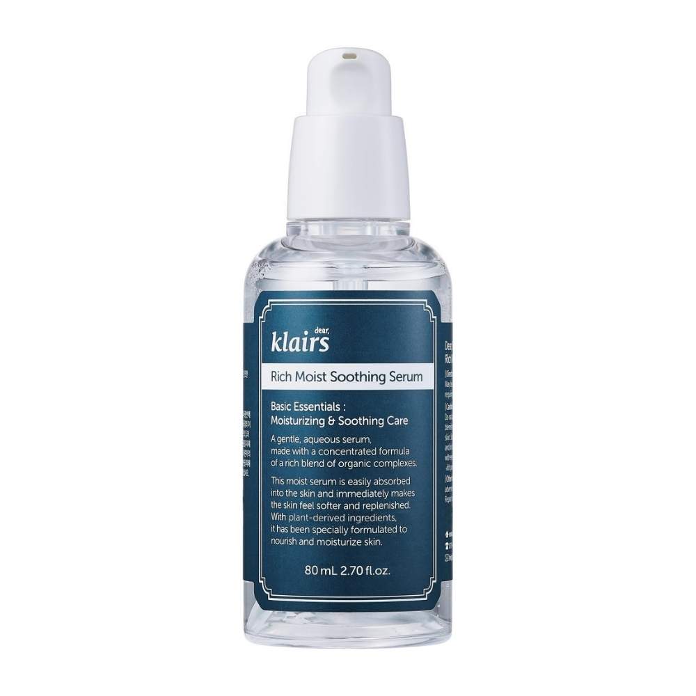 Заспокійлива зволожуюча сироватка Dear, Klairs Rich Moist Soothing Serum 80 мл