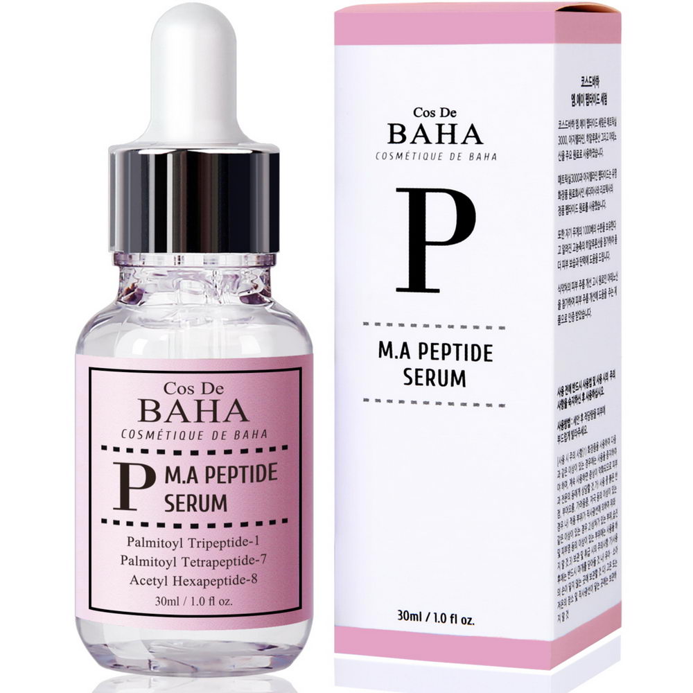 Сироватка проти зморшок з пептидами Cos De Baha M.A Peptide Serum 30 ml