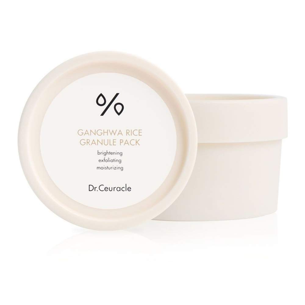 Зволожуюча маска для обличчя з екстрактом рису Dr. Ceuracle Ganghwa Rice Granule Pack, 115 г