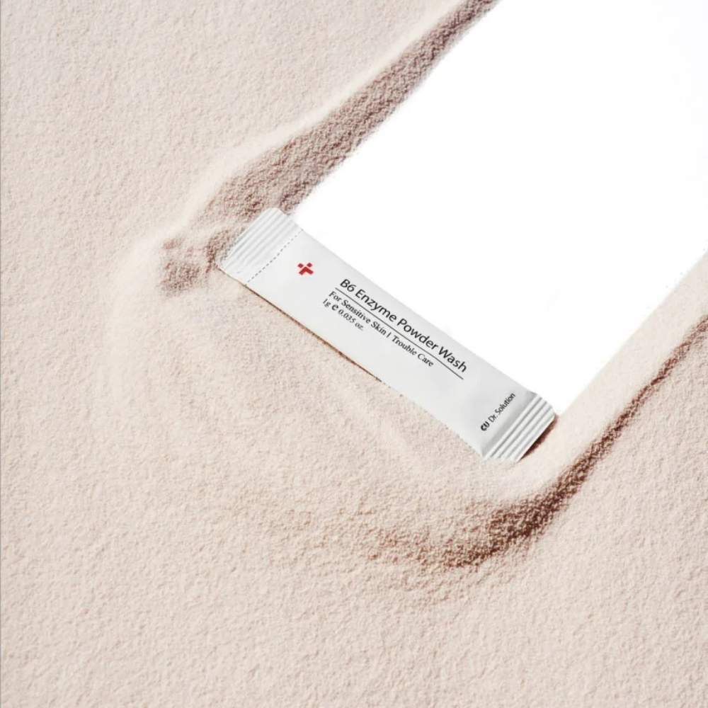 Ензимна пудра з піридоксином та каламіном у формі стіку-саше CU Skin DR. SOLUTION B6 ENZYME POWDER WASH SACHET (1 шт)