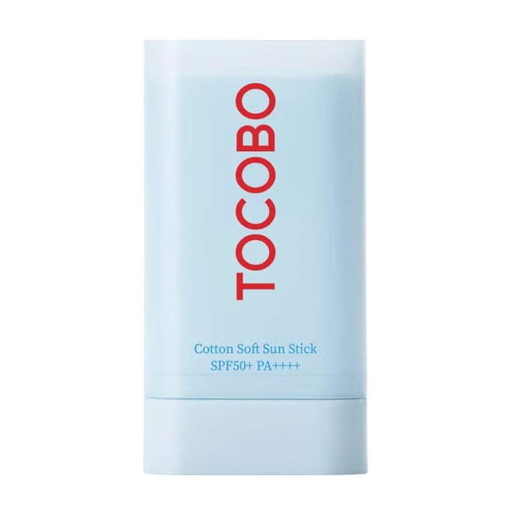 Сонцезахисний стік Tocobo Cotton Soft Sun Stick SPF50+ PA++++, 19 г