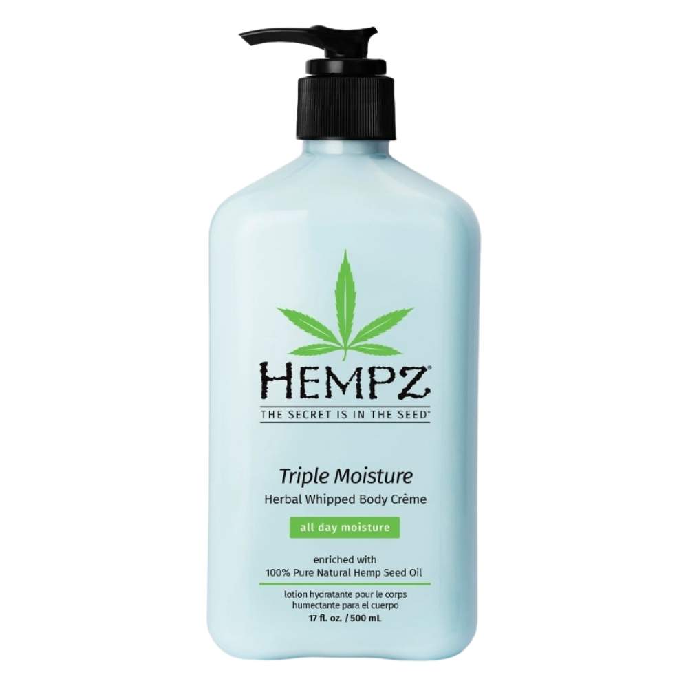 Зволожуюче молочко для тіла потрійної дії Hempz Triple Moisture Herbal Whipped Body Creme 500 мл