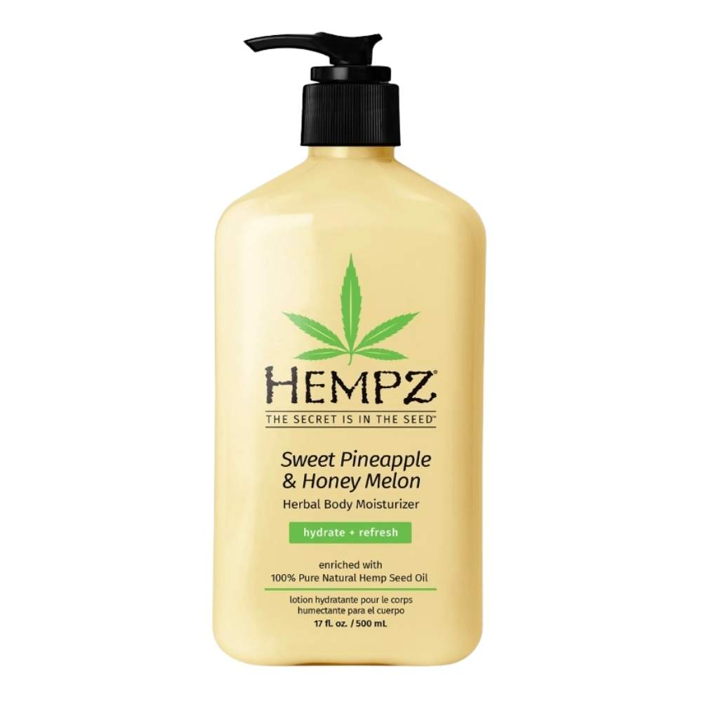 Молочко для тіла "Солодкий Ананас-Медова Диня" Hempz Sweet Pineapple & Honey Melon Herbal Body Moisturizer 500 ml