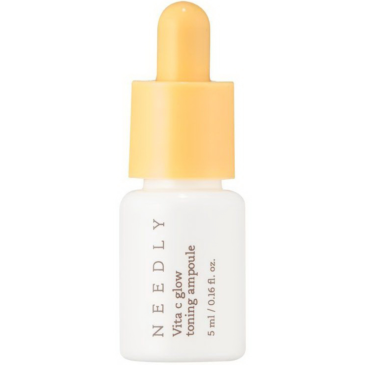 Тонізуюча сироватка вітаміном С для сяяння шкіри Needly Vita C glow toning ampoule 5 ml
