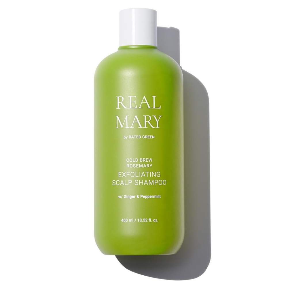 Глибокоочищаючий шампунь з соком розмарину RATED GREEN REAL MARY EXFOLIATING SCALP SHAMPOO 400 ml