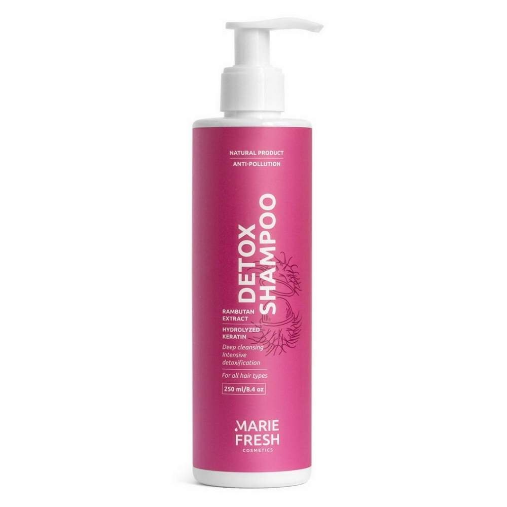 Детокс-шампунь для волосся з екстрактом рамбутана Marie Fresh Cosmetics 250 ml