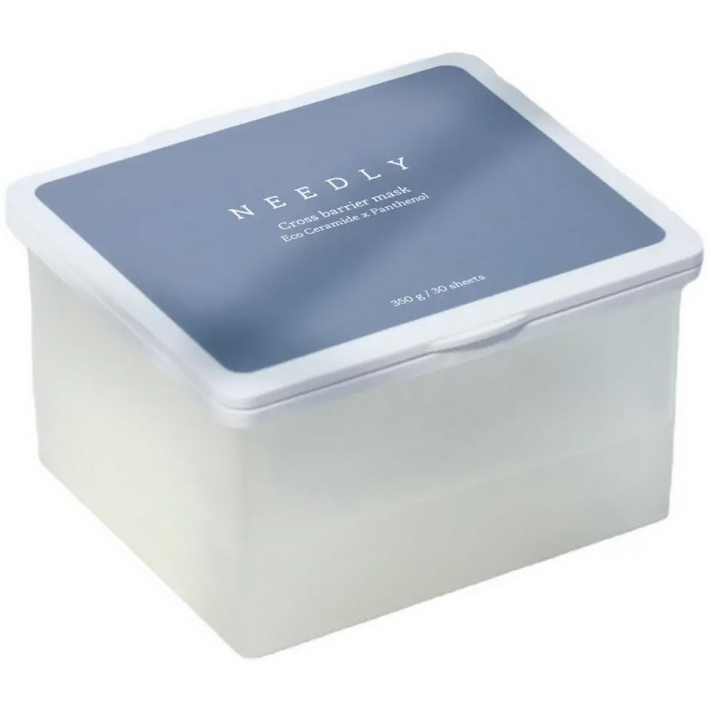 Набір тканинних масок з керамідами та пантенолом Needly Crossbarrier Mask 30 шт