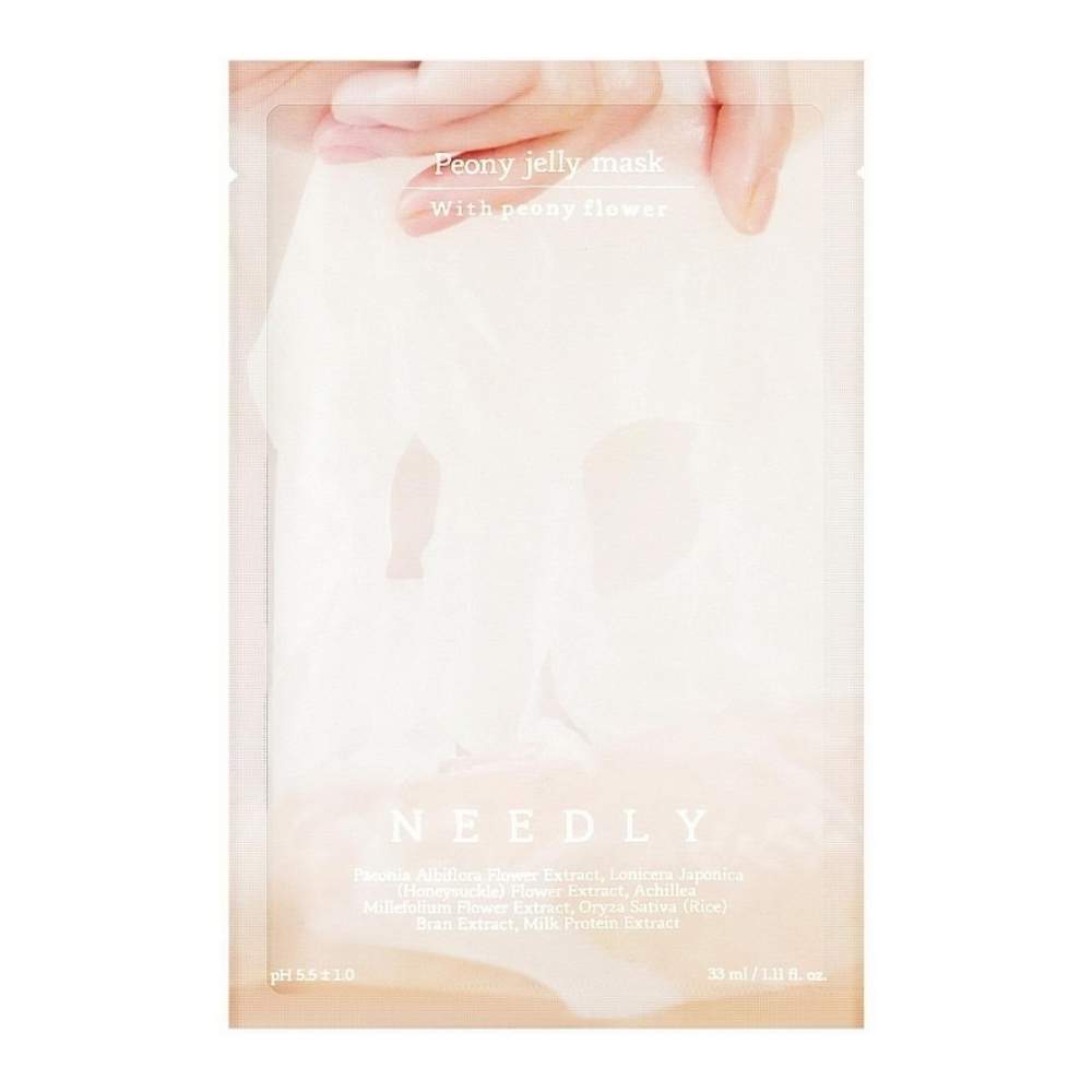 Освітлююча тканинна маска Needly Peony Jelly Mask