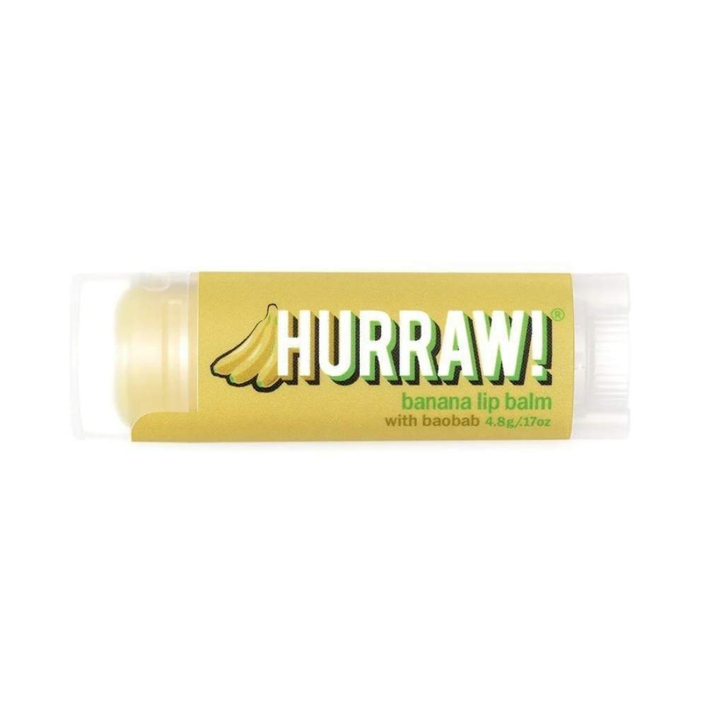 Бальзам для губ Hurraw! Baobab Banana Lip Balm (4,8 г)