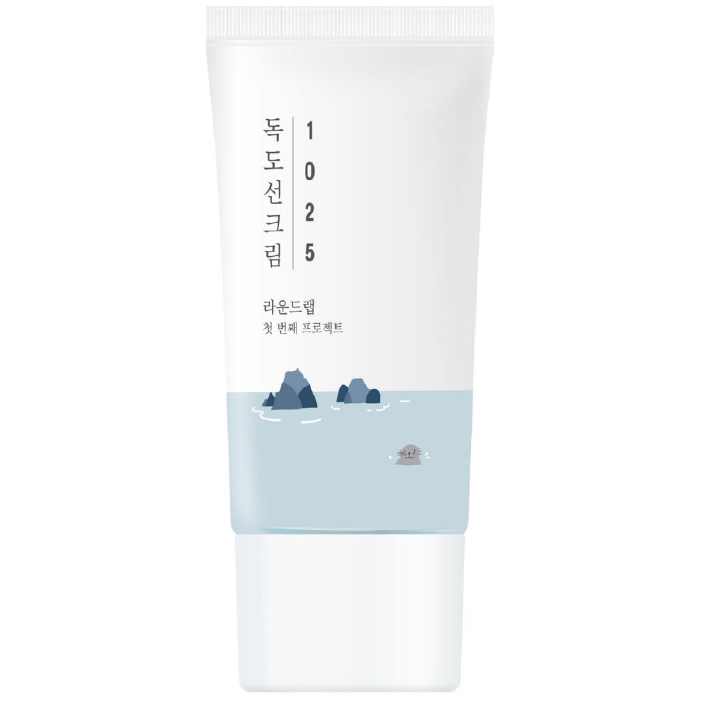Сонцезахисний крем з морською водою ROUND LAB 1025 Dokdo Sunscreen 50 ml