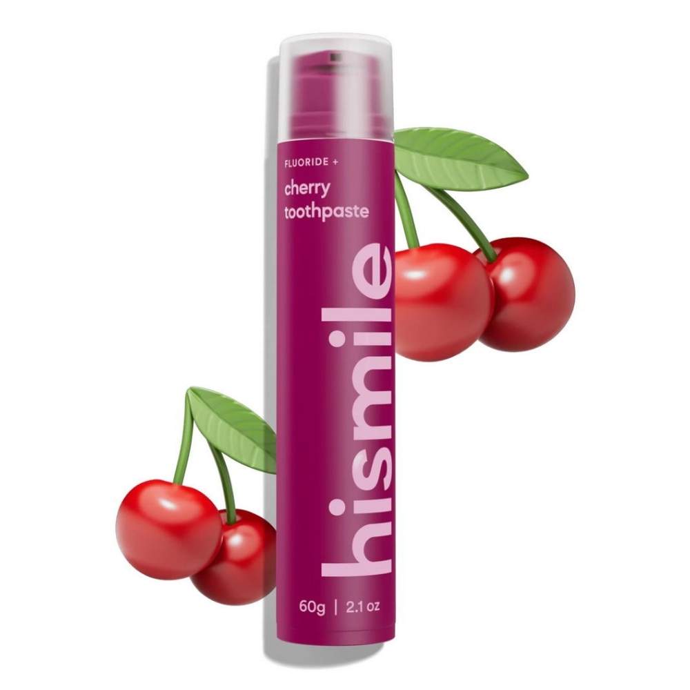 Зубна паста зі смаком вишні Hismile Cherry Toothpaste 60g