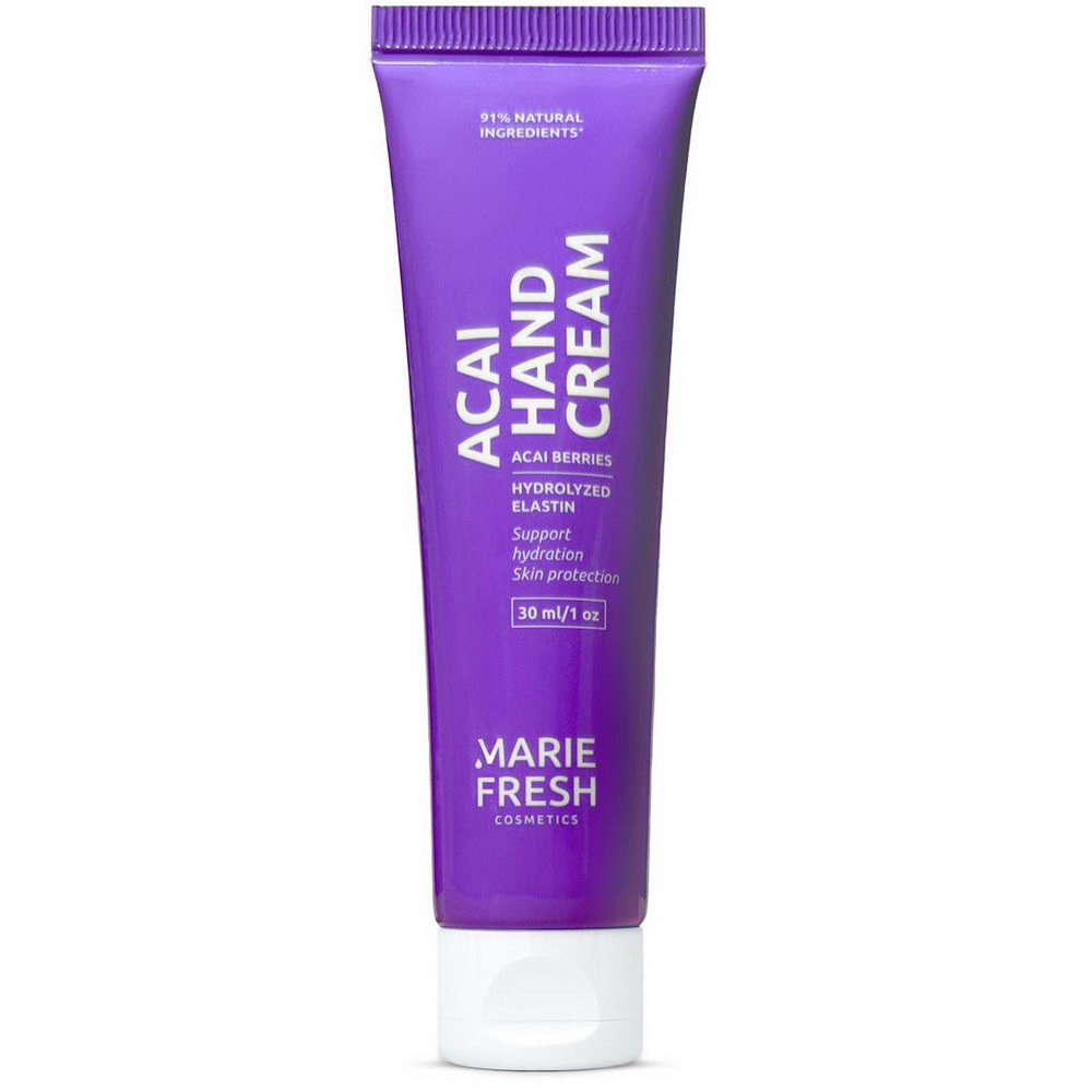 Крем для рук Асаї Marie Fresh Cosmetics Acai hand cream 30 ml
