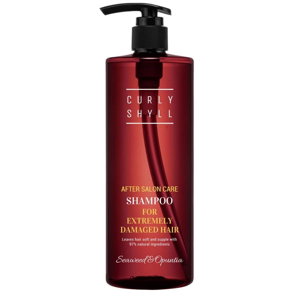 Відновлюючий шампунь для дуже пошкодженого волосся CURLYSHYLL After Salon Care Shampoo(Extremely damaged) 500ml