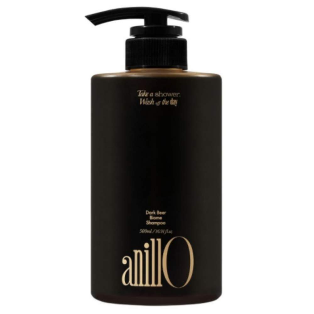 Укріплюючий шампунь для волосся anillO Dark Beer Biome Shampoo 500 мл