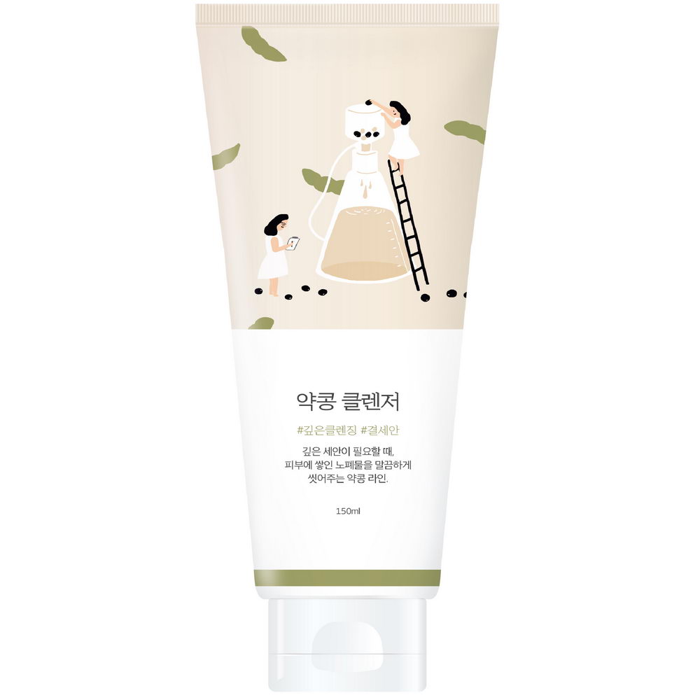 Очищуюча пінка з екстрактом чорних соєвих бобів ROUND LAB Soybean Cleanser 150 ml