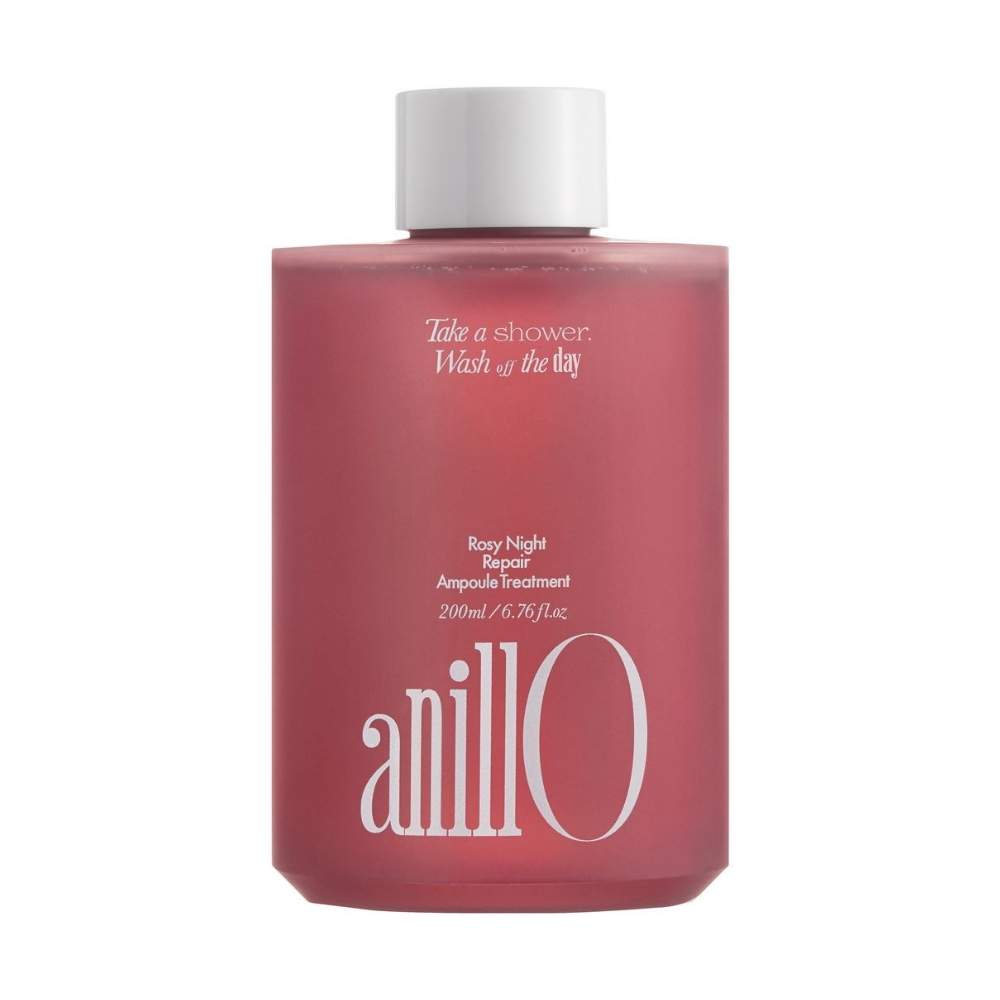 Відновлююча ампула для волосся anillO Rosy Night Repair Ampoule Treatment 200 мл