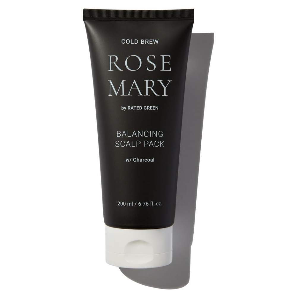 Балансуюча маска з розмарином  RATED GREEN ROSEMARY BALANCING SCALP PACK W/ CHARCOAL 200 ml