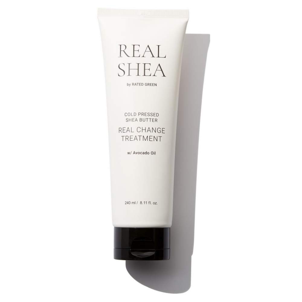Живильна маска для волосся з маслом ши RATED GREEN REAL SHEA REAL CHANGE TREATMENT 240 ml