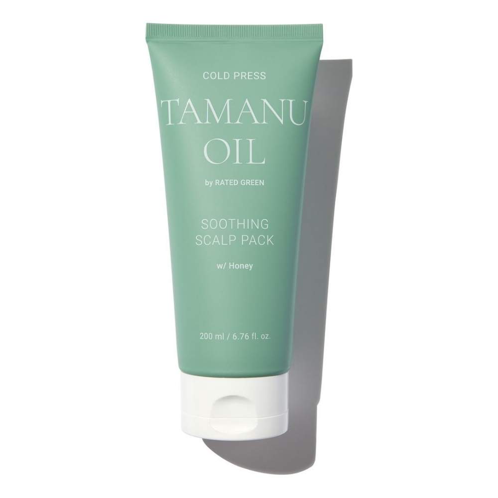 Заспокійлива маска з маслом таману  RATED GREEN TAMANU OIL SOOTHING SCALP PACK W/ BLACK CURRANT 200 ml