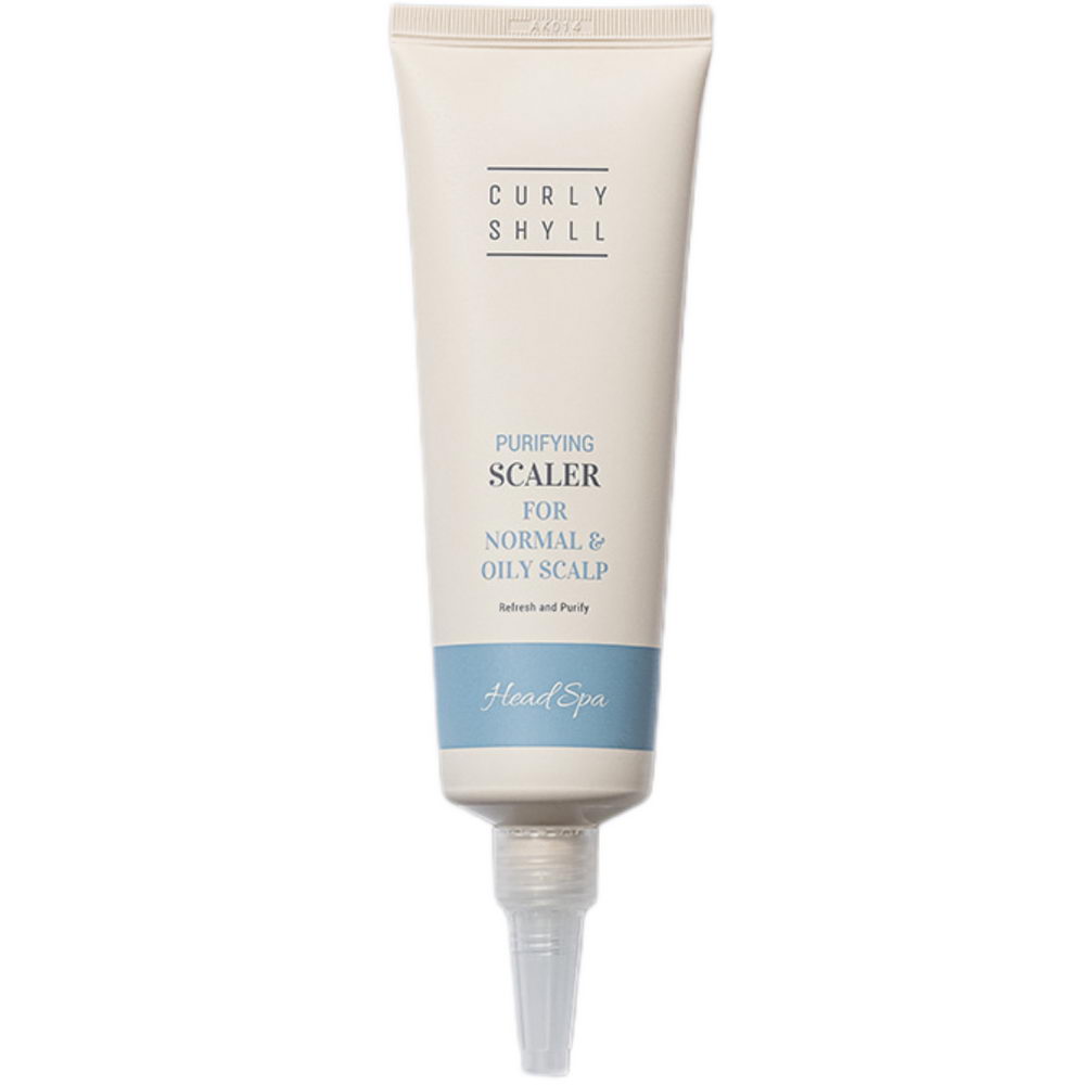 Очищаючий пілінг для жирної шкіри голови CURLYSHYLL  PURIFYING SCALER for Normal and Oily Scalps 120 мл