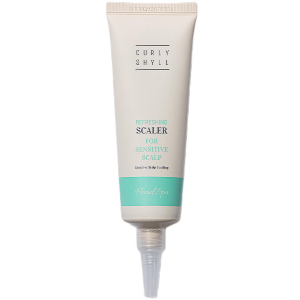 Очищаючий пілінг для чутливої шкіри голови CURLYSHYLL REFRESHING SCALER for Sensitive Scalp 120 мл