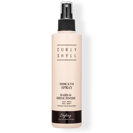 Фіксуючий спрей для волосся CURLYSHYLL Shine & Fix Spray 240 ml