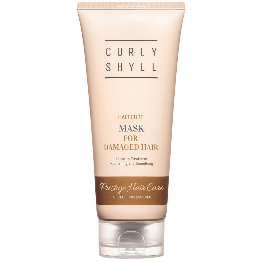 Мініатюра термозахисної маски для волосся  CURLYSHYLL Hair Cure Mask 30ml