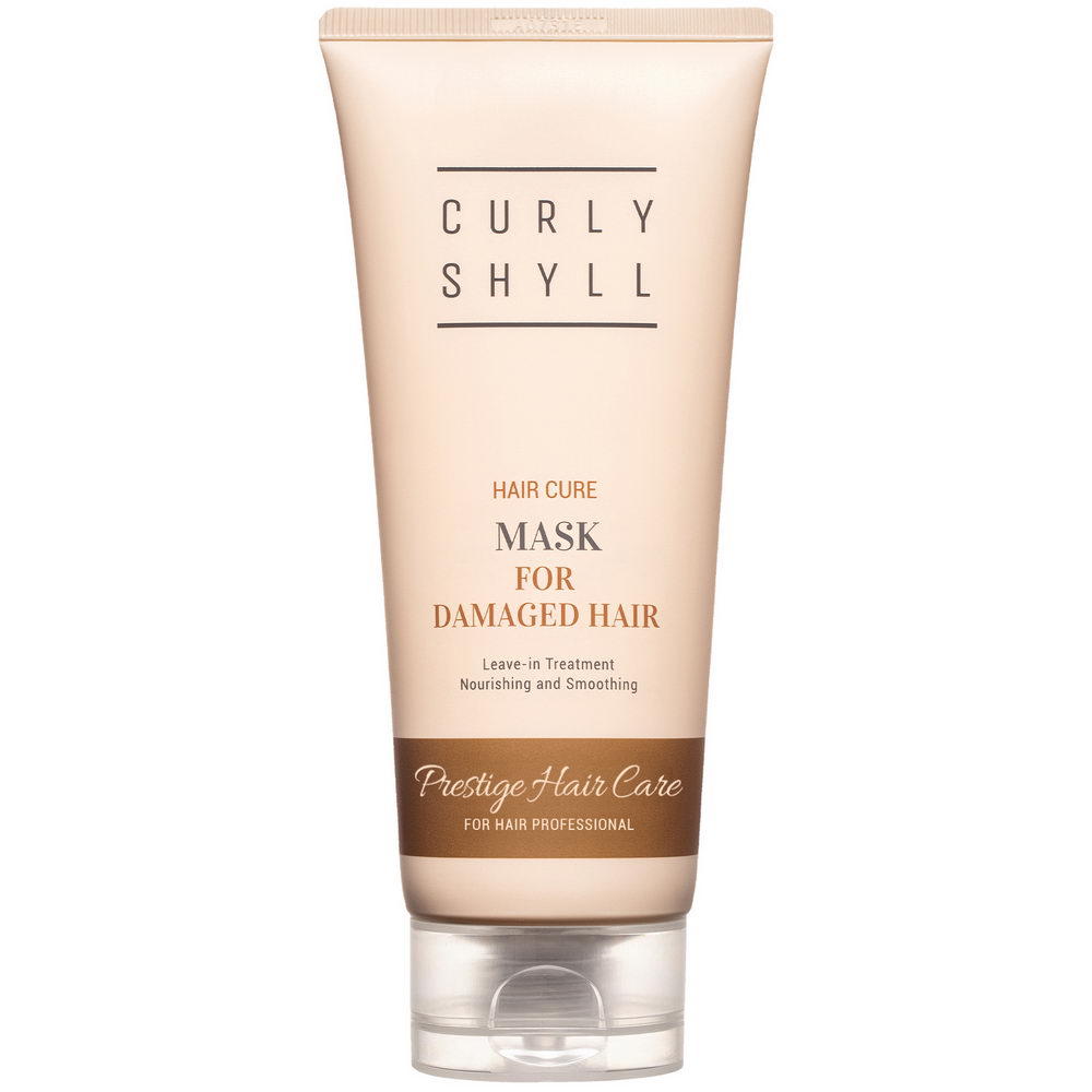 Незмивна термозахисна маска для пошкодженого волосся  CURLYSHYLL Hair Cure Mask 100 мл