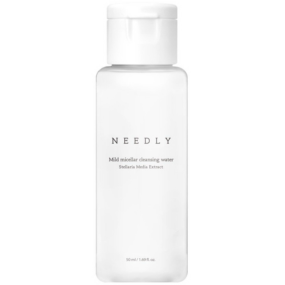 М'яка міцелярна вода для очищення шкіри Needly Mild Micellar Cleansing Water 50 мл