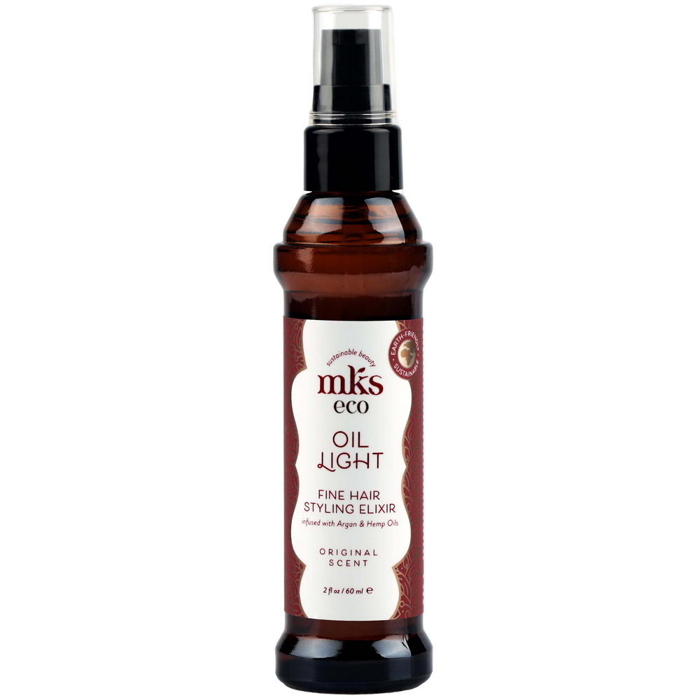 Олійка для тонкого волосся MKS-ECO Oil Light Fine Hair Styling Elixir Original Scent 60 мл
