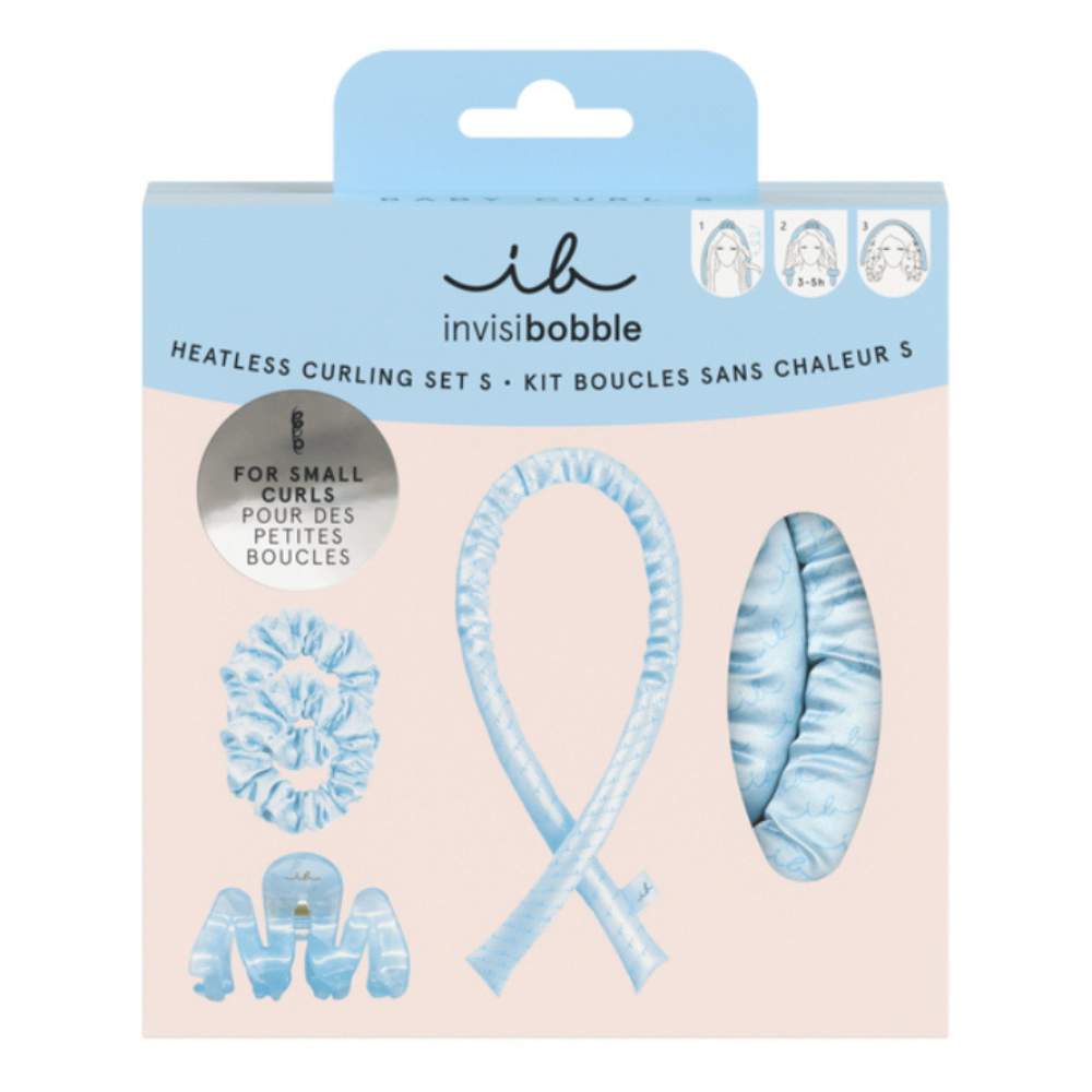 Подарунковий набір (2 резинки SPRUNCHIE, 1 заколка та 1 стрічка) invisibobble GIFT SET Baby Curl S