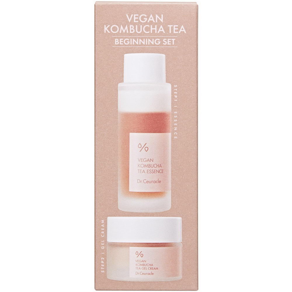 Веганський набір для догляду за шкірою з комбучею Dr. Ceuracle Vegan Kombucha Beginning Set