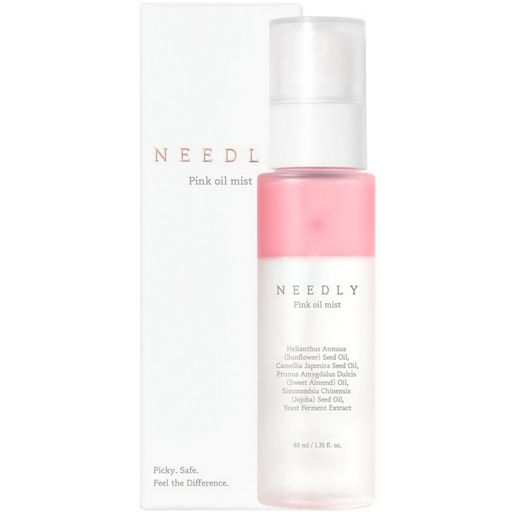 Двофазна зволожуюча сироватка-спрей для обличчя Needly Pink Oil Mist, 40 мл