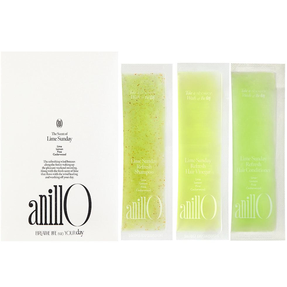Набір тестерів anillO Lime Sunday Refresh KIT 10мл*3шт
