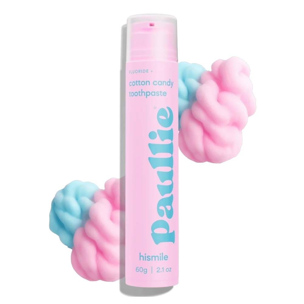 Зубна паста зі смаком цукрової вати Hismile Cotton Candy Toothpaste 60g