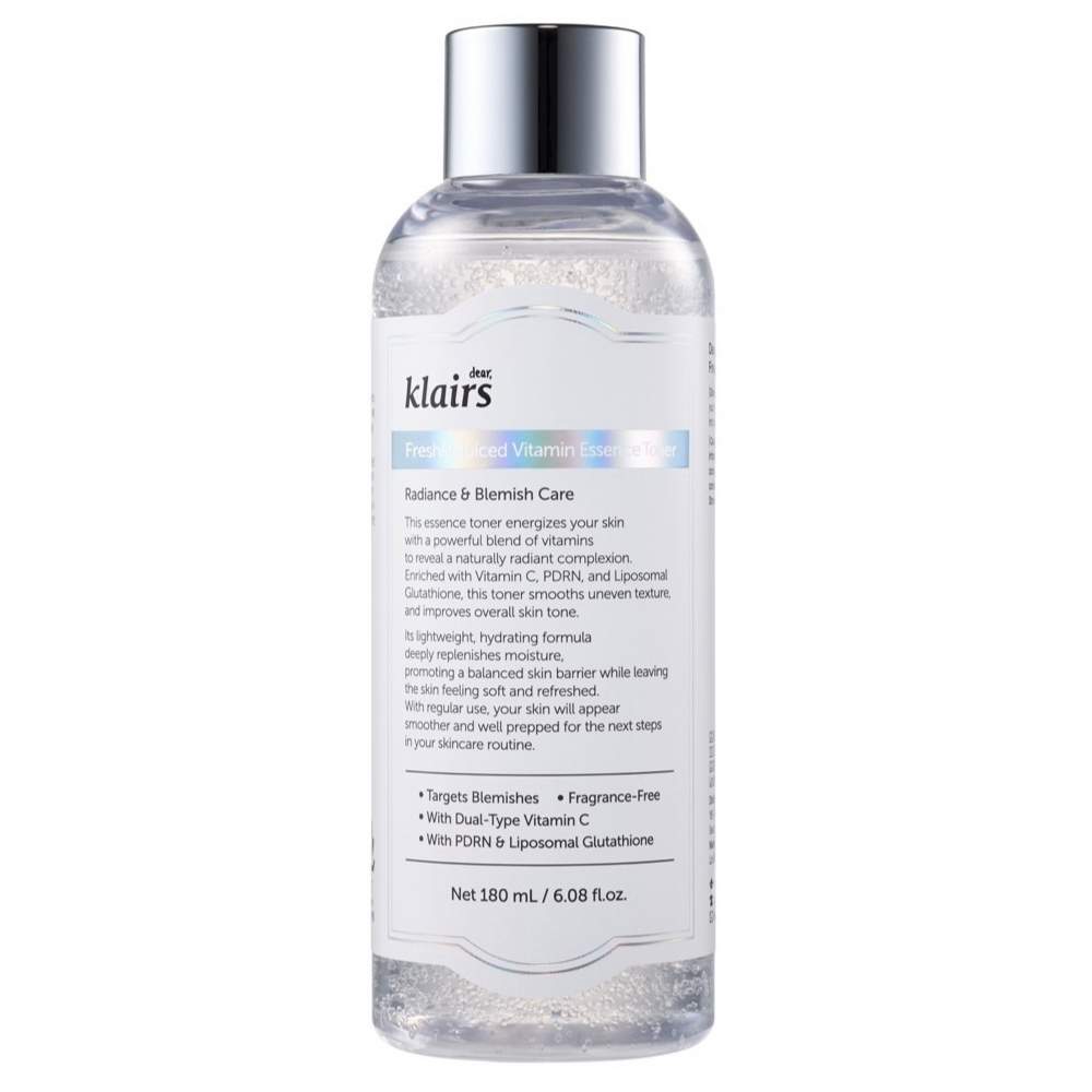 Тонер-есенція з вітаміном C Dear, Klairs Freshly Juiced Vitamin Essence Toner 180 мл