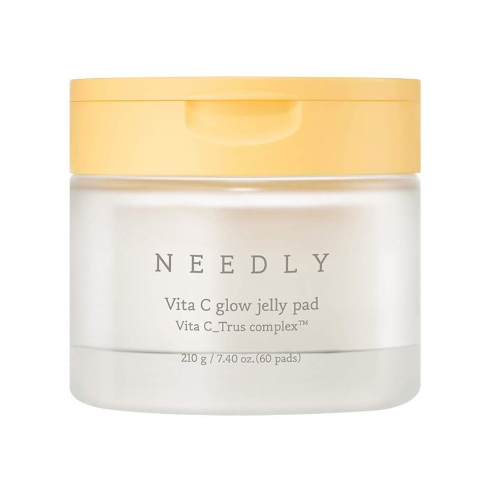Зволожувальні тонер-педи для сяйва шкіри Needly Vita C Glow Jelly Pad 60 шт