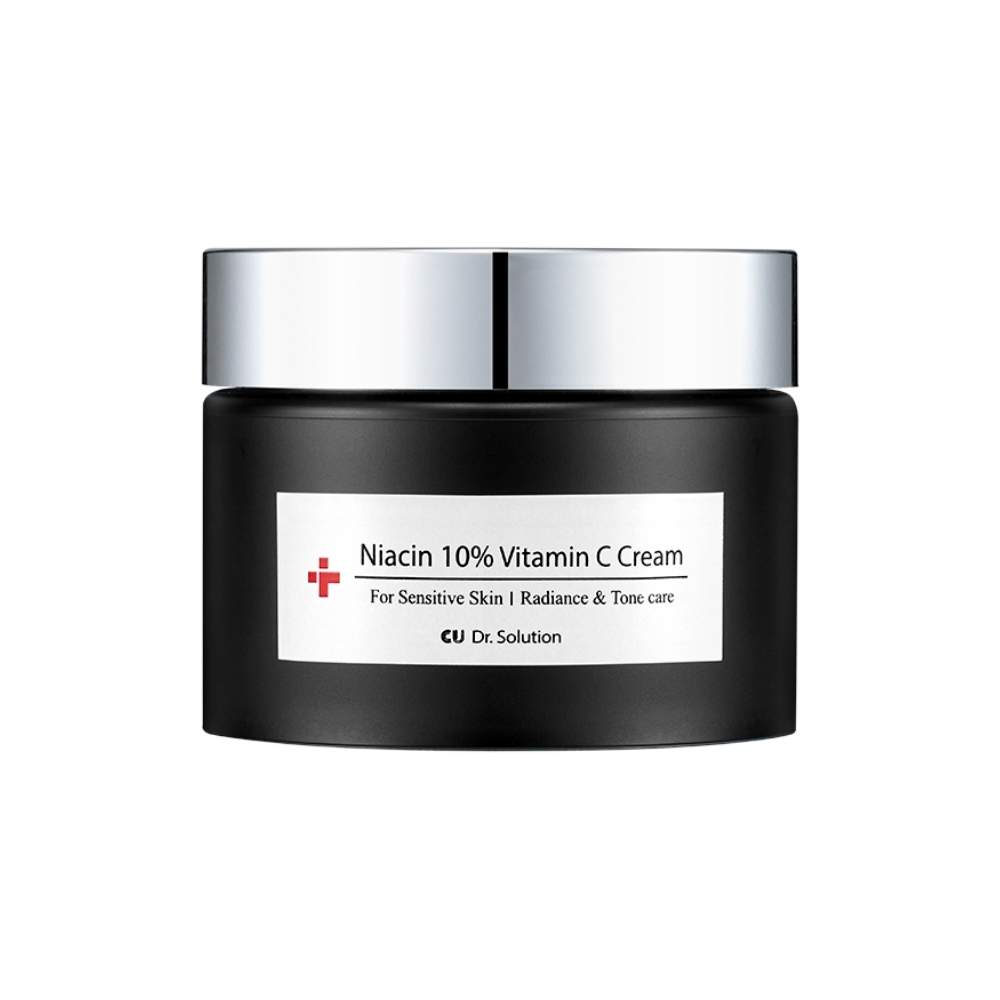 Освітлюючий антиоксидантний крем з ніацинамідом 10% та вітаміном С CU SKIN DR. SOLUTION NIACIN 10% VITAMIN C CREAM 50 ml