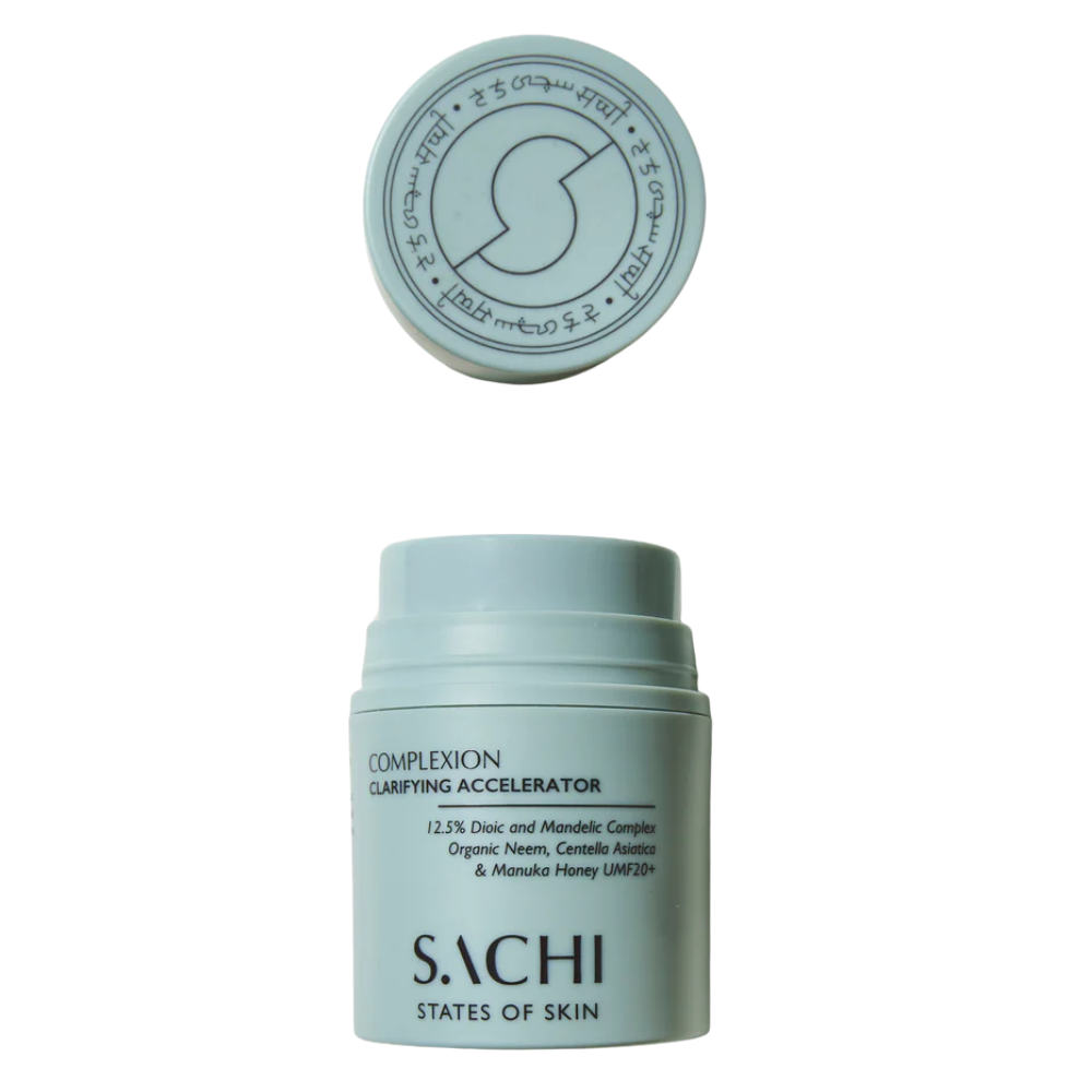 Гель-крем з ензимами та кислотами для шкіри обличчя SACHI Skin Complexion Clarifying Accelerator 30 мл