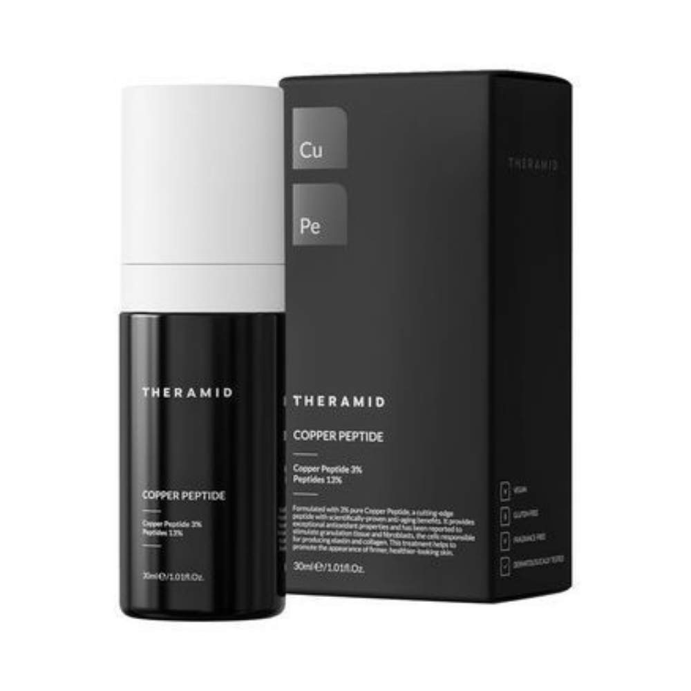Антивікова сироватка з пептидами чистої міді THERAMID COPPER PEPTIDE 30 мл