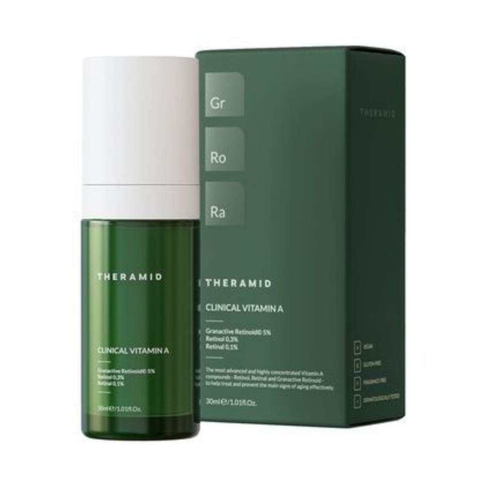 Догляд з висококонцентрованим вітаміном А THERAMID CLINICAL VITAMIN A  - High-Concentrated Vitamin A Treatment  30 мл