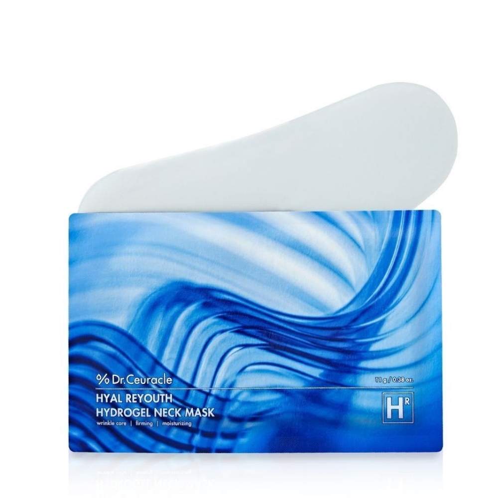 Зволожуюча гідрогелева маска для шиї Dr. Ceuracle Hyal Reyouth Hydrogel Neck Mask