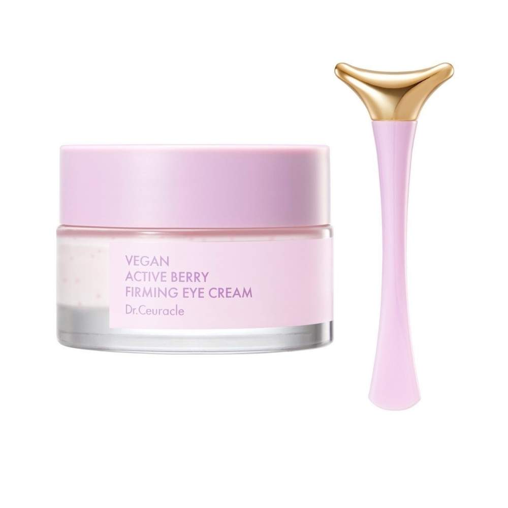 Зміцнювальний крем для шкіри навколо очей з ресвератролом та екстрактом журавлини Dr.Ceuracle Vegan Active Berry Firming Eye Cream 32 g