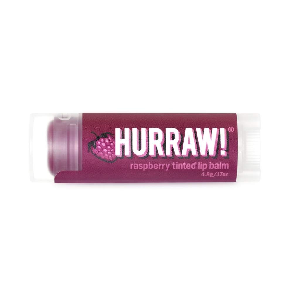 Бальзам для губ Hurraw! Raspberry Tinted Lip Balm (4,8 г)
