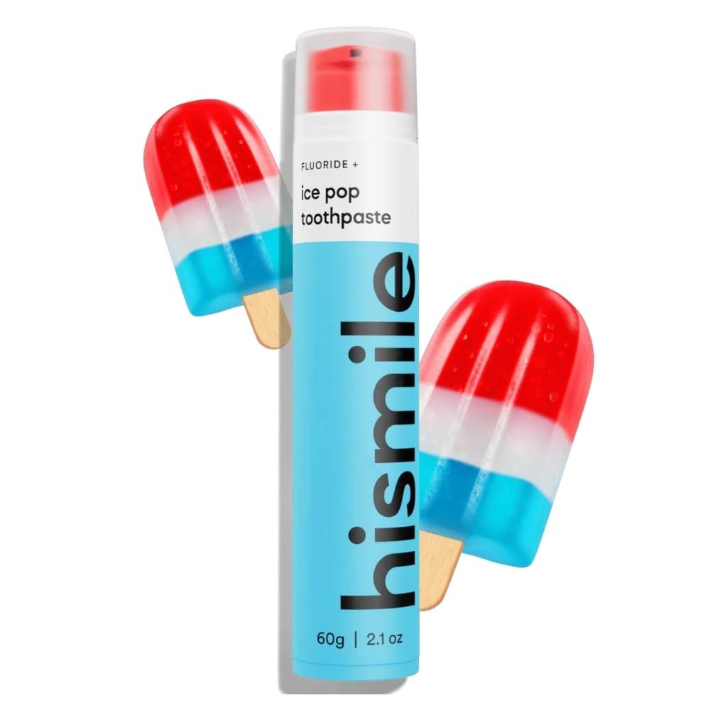 Зубна паста зі смаком фруктового морозива Hismile Ice Pop Toothpaste 60g