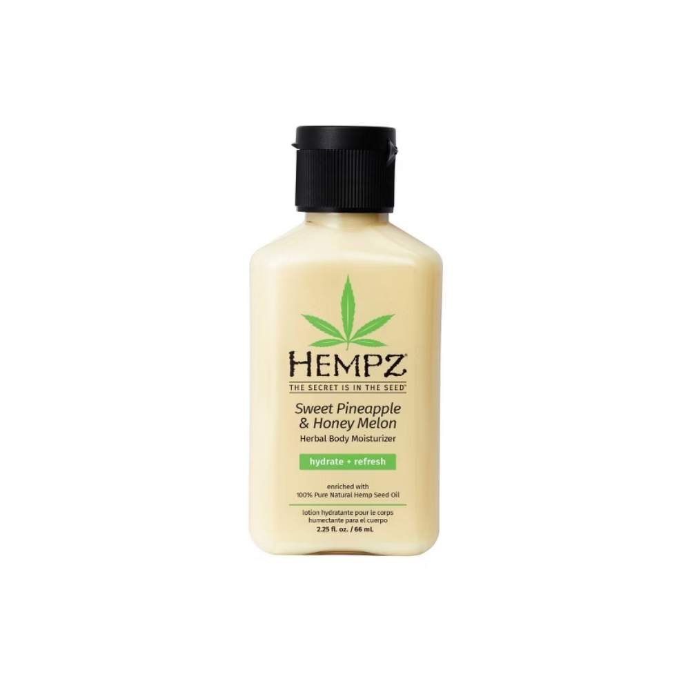 Молочко для тіла "Солодкий Ананас-Медова Диня" Hempz Sweet Pineapple & Honey Melon Herbal Body Moisturizer 65 ml