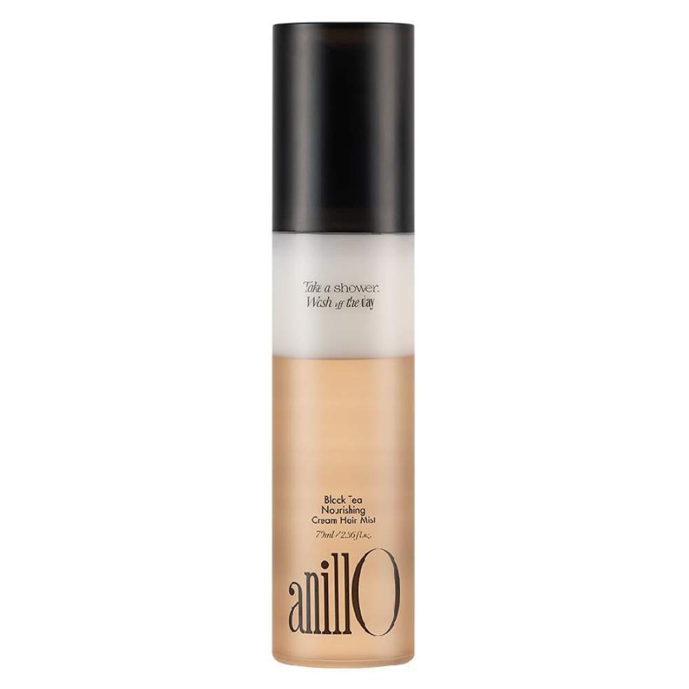 Живильний крем-спрей для волосся anillO Black Tea Nourishing Cream Hair Mist 70ml