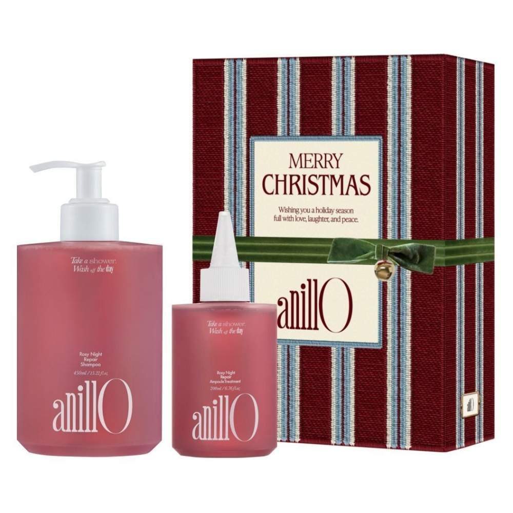 Відновлюючий набір для волосся 
anillO Rosy Night Repair